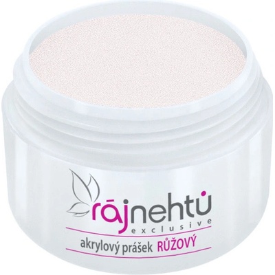 Ráj nehtů akrylový prášek růžový 30 g – Zboží Dáma