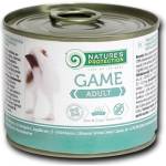 AKVATERA Nature's Protection DOG Adult Game, консерва с месо от дивеч, за пораснали кучета, Литва - 200 гр