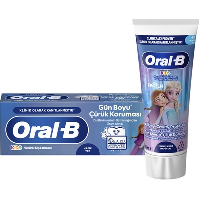 Oral-B Детска паста за зъби Frozen, 6+ месеца, 60 ml
