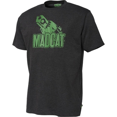 Madcat tričko Clonk Teaser T-Shirt Dark Grey Melange
