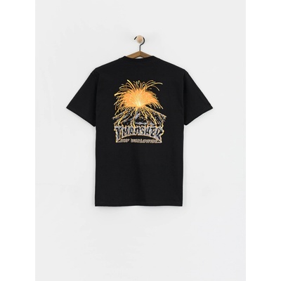 HUF X Thrasher Meltdown black