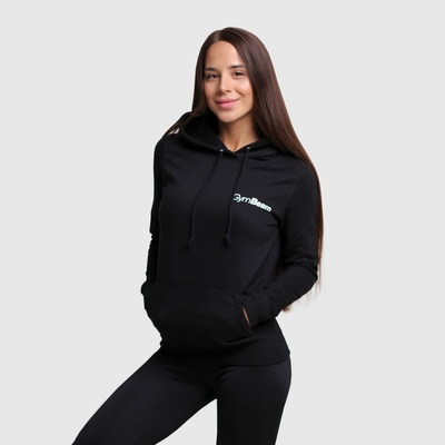 GymBeam Pro hoodie Black – Zboží Dáma