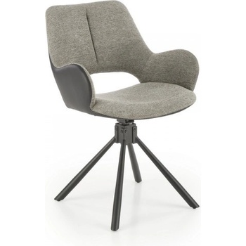 Halmar K494 šedá / černá