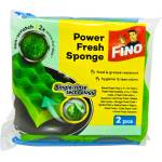 Fino power fresh sponge, кухненски гъби, 2 бр, устойчиви, нехабящи
