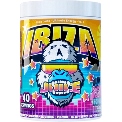 Gorilla Alpha Ibiza Juice Ultimate Energy [480 грама] Ultimate Bubblegum Popsicle