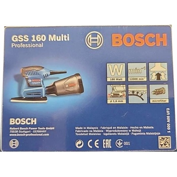 Bosch GSS 160-1 A Professional 0.601.2A2.200
