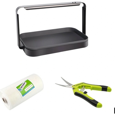 Urban Microgreens LED Set, 16W, 6400K, s netkanou textilií a nůžkami