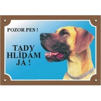 Dafiko Tabulka Německá Doga modrá