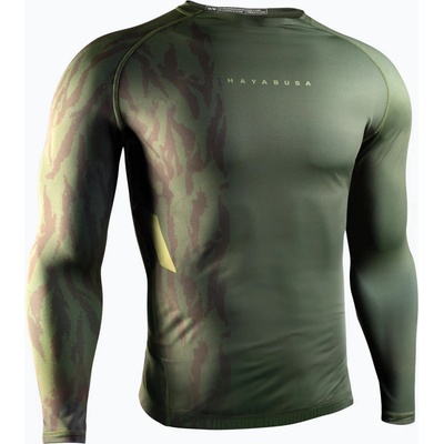 Pánsky Hayabusa Apex Rash Guard LS green