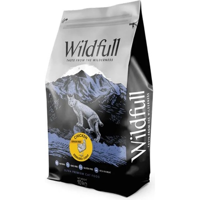 WILDFULL Котка Възрастен Стерилизиран&Лек - Пиле & Тиква 10 кг