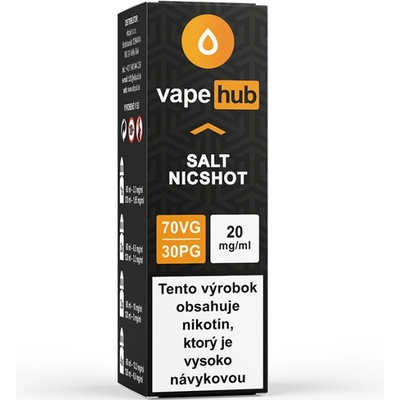 Vapehub Salt Nicshot Booster PVG 30/70 10 ml 20 mg 1 ks