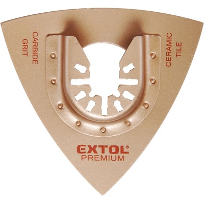 Rašple trojúhelníková Extol 8803860, 78mm, karbid, tvrdokov