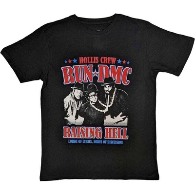 Run DMC Raising Hell Americana Black L Риза (<![CDATA[RDMCTS20MB03]]>)