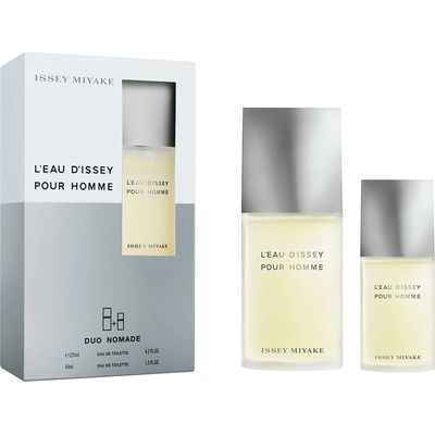 Issey Miyake L`Eau D`Issey pour Homme Подаръчен комплект, Тоалетна вода 125ml + Тоалетна вода 40ml, мъже