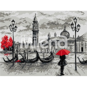 Image 1 of Milena Style Венеция - гоблен с щампа с конци Ariadna