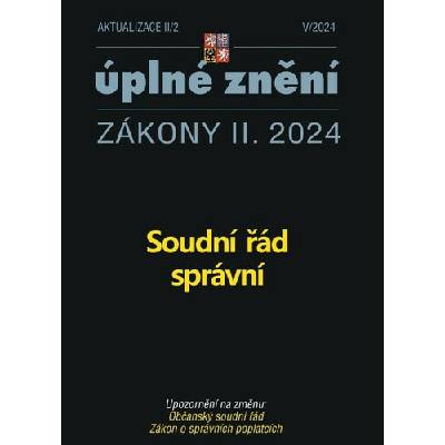 Aktualizace II/2 / 2024 - Soudní řád správní - Poradce s.r.o.