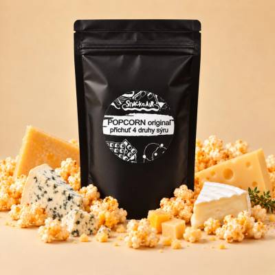 SnackAir Slaná příchuť 4 druhy sýrů 150 g