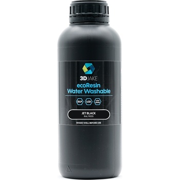 3DJAKE ecoResin Water Washable Jet Black - 1.000 g (02-33229051)
