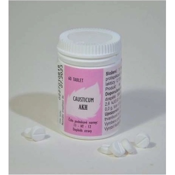 Radim Bakeš Galenická laboratoř Ostrava AKH Causticum 60 tablet