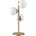 Ideal Lux - LED настолна лампа PERLAGE 3xG9/3W/230V златна/бяла (ID292472)