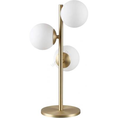 Ideal Lux - LED настолна лампа PERLAGE 3xG9/3W/230V златна/бяла (ID292472)