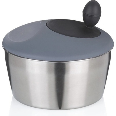 Odstredivka na šalát Rómy nerez 18/10 strieborná matná 12,0cm 24,5cm 4,0l KL-12149