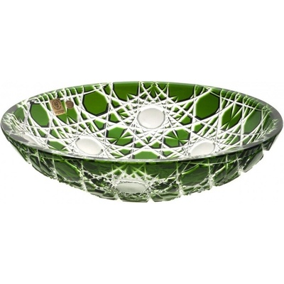 Caesar Crystal Mísa Flake zelená 280 mm