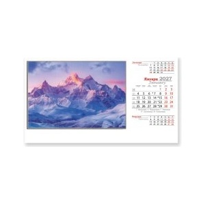 Plesio Настолен календар пирамидка Природа 2027г