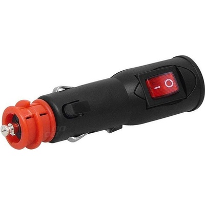 AMIO zástrčka autozapaľovača s vypínačom EURO/DIN 12/24V