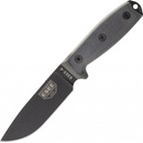 ESEE Knives-4P-MB-B Plain Edge Sheath MOLLE Back and Clip Plate