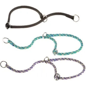 Ferplast - Sport - Нашийник за кучета тип душач, дълъг 70 см. /13 мм. черен, син, сив