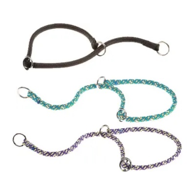 Ferplast - Sport - Нашийник за кучета тип душач, дълъг 70 см. /13 мм. черен, син, сив