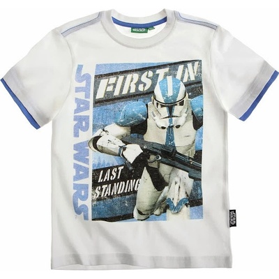 Star Wars-the Clone Wars tričko s krátkym rukávom biela