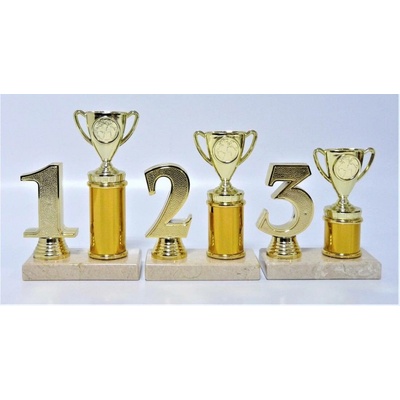 VIZINGR Trofeje s pořadím 74-P021 Emblém MINI 2,5 cm 74-P021/14 cm