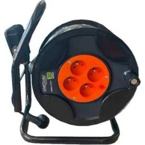 Pro-Tech shop Удължителен кабел 30м на макара с LED 20W 3x2, 5mm 14575 (KD4037)