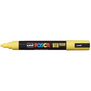 uni Декоративен маркер, 1, 8-2, 5 мм, UNI "Posca PC-5M", жълт 286526000 (286526000)