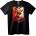 NOONEBRAND Тениска Cristiano Ronaldo Изкуство - 2XL, Black