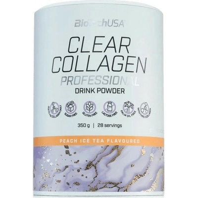 BioTech USA Clear Collagen Professional ruža granátové jablko 350 g