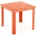 Horecano KIDS-Детска маса 48x48xh40cm ОРАНЖЕВО (TRN- 050-11) (014804)