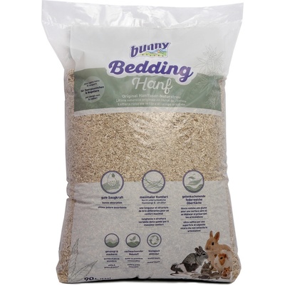 Bunny Bedding konopná podstielka 2 x 90 l