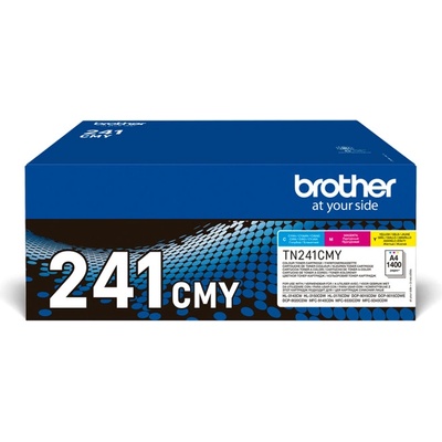 Brother Тонер, Brother, TN241CMY Value Pack, комплект от 3 цвята (TN24CMY)