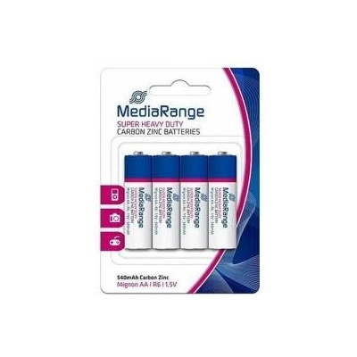 MediaRange Батерии MediaRange AA|R6|1.5V, 4бр