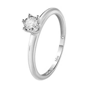 Bliss Дамски златен пръстен с диамант Bliss 20084187 (20084187)