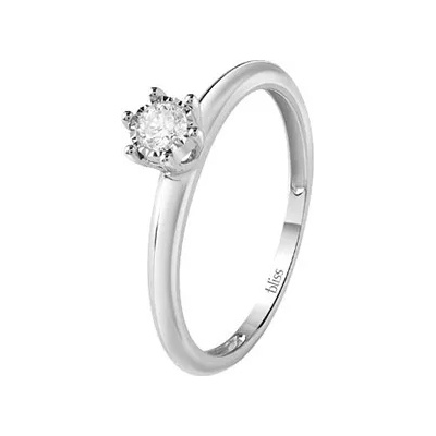 Bliss Дамски златен пръстен с диамант Bliss 20084187 (20084187)