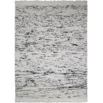 Flair Rugs Сив/в цвят слонова кост ръчно изработен вълнен килим 140x200 cm Ellsa - Flair Rugs (503119381445)
