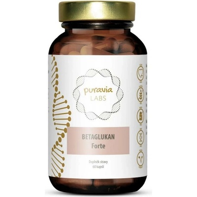 Puravia Labs Betaglukan Forte 60 kapslí