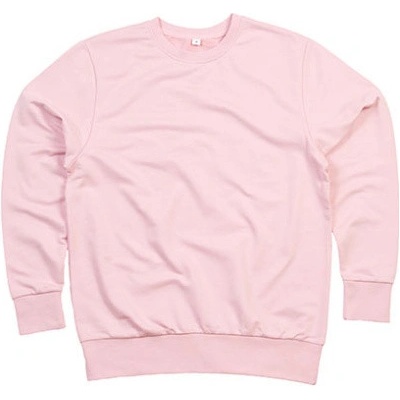 Mantis Unisex mikina z organickej bavlny P194 Soft Pink