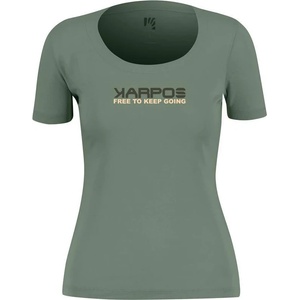Karpos Дамска тениска Karpos Women's Loma Cotton T-Shirt - Sea Spray (916-6415-0414)
