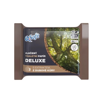 Q Mäkký vlhký dubová kôra 60 ks