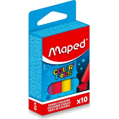 Maped Křídy školní barevné 10 ks – Zboží Dáma